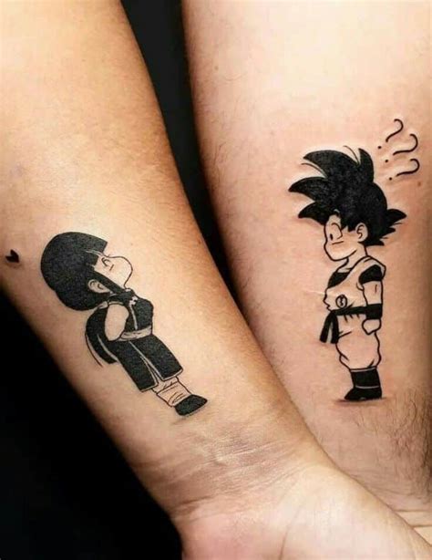 Tatuajes de parejas dragon ball